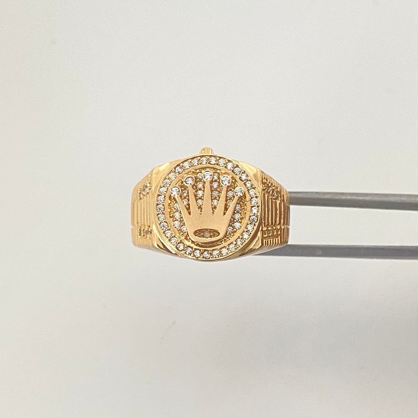 Anillo tipo reloj rx casting Oro amarillo 18k / Talla 12 1/2 / 9,90 Gr